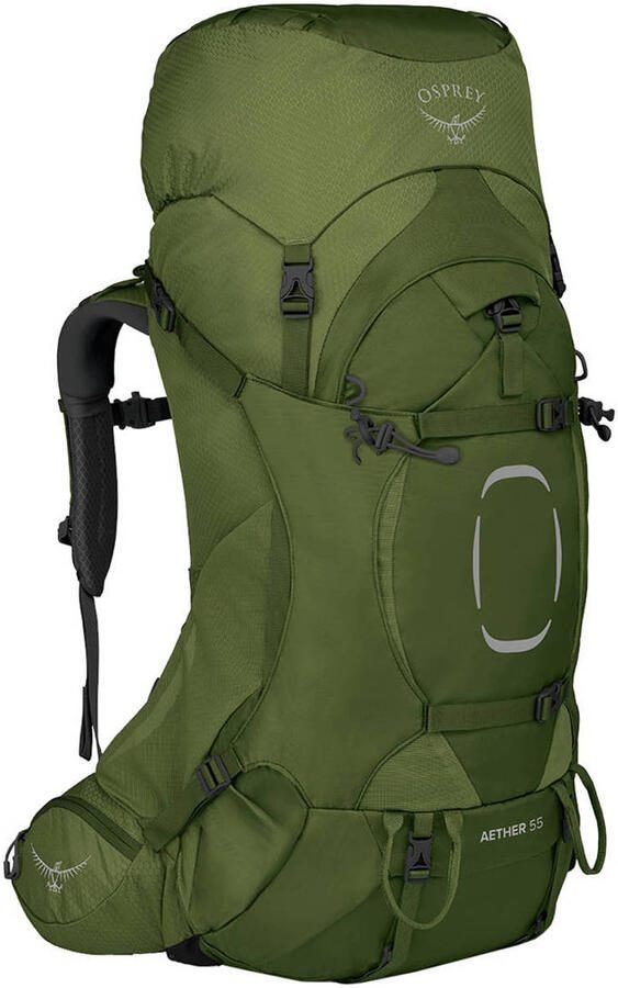Osprey backpack Aether 55 S M groen