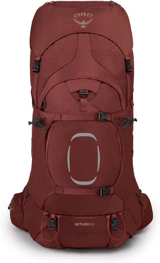 Osprey backpack Aether 65L S M donkerrood - Foto 2