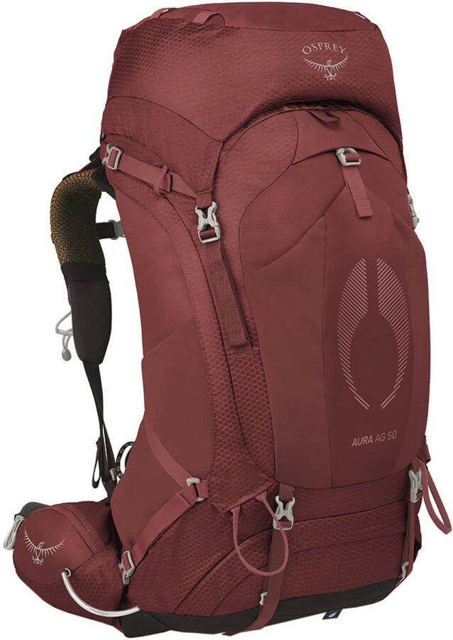 Osprey backpack Aura AG 50 WM L rood