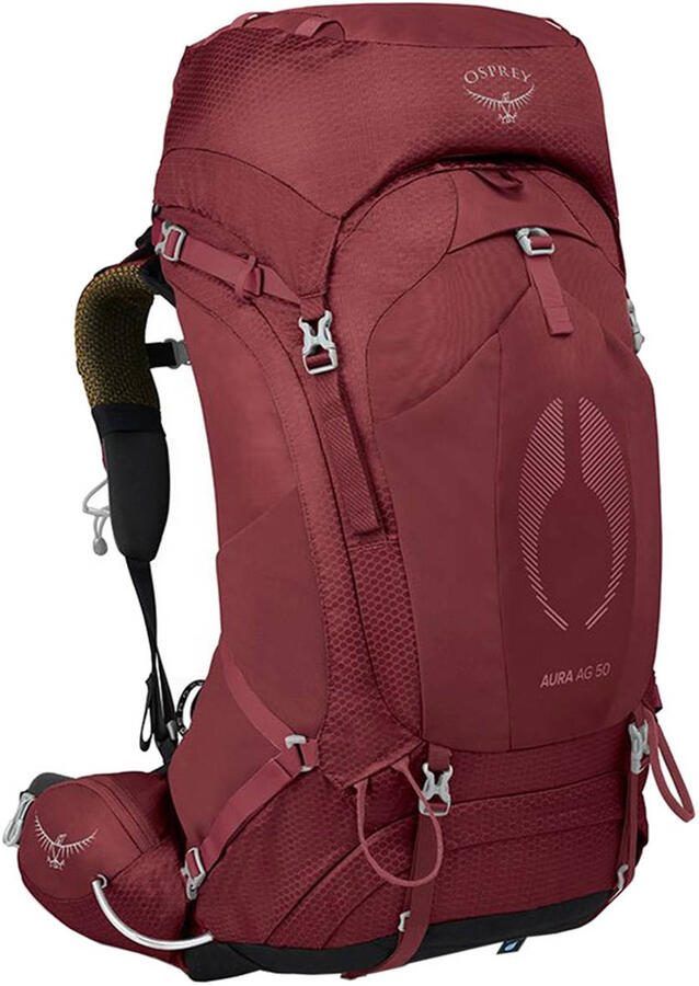 Osprey backpack Aura AG 50L WXS S rood