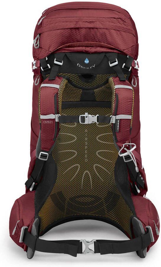 Osprey backpack Aura AG 65L WM L donkerrood - Foto 3