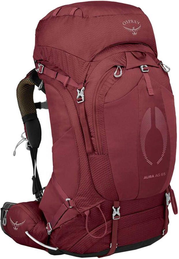 Osprey backpack Aura AG 65L WXS S rood