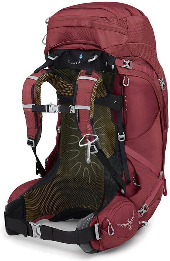 Osprey backpack Aura AG 65L WXS S rood - Foto 2