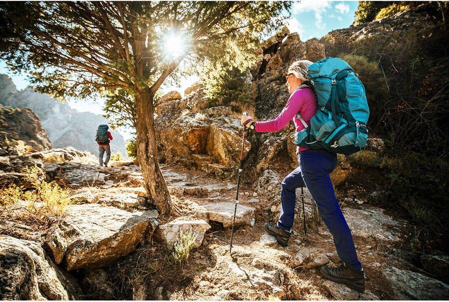 Osprey backpack Aura AG 75 WS S paars