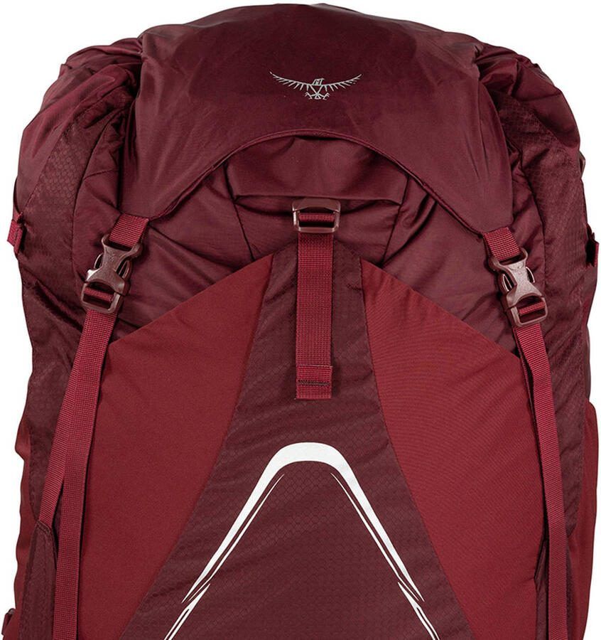Osprey backpack Aura AG LT 65L WXS S donkerrood - Foto 3