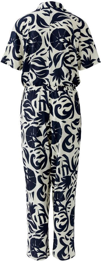 Oui Jumpsuit met all-over bloemenmotief - Foto 3