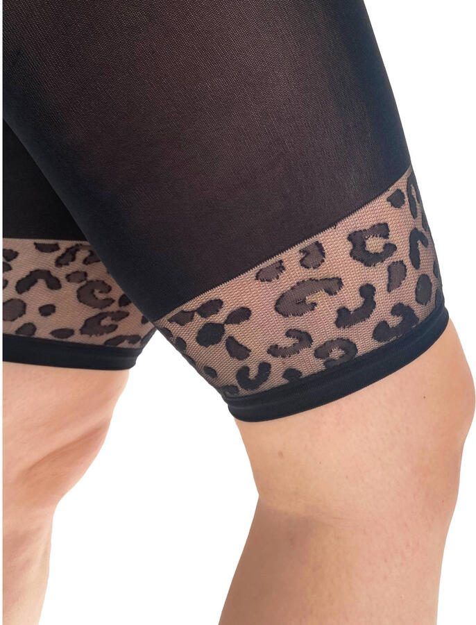 Pamela Mann cycling short met panterprint zwart - Foto 2