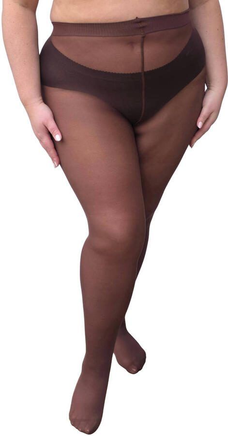 Pamela Mann panty 30 denier donkerbruin