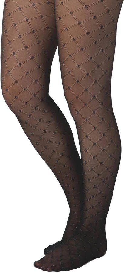 Pamela Mann panty met glitters 20 denier zwart