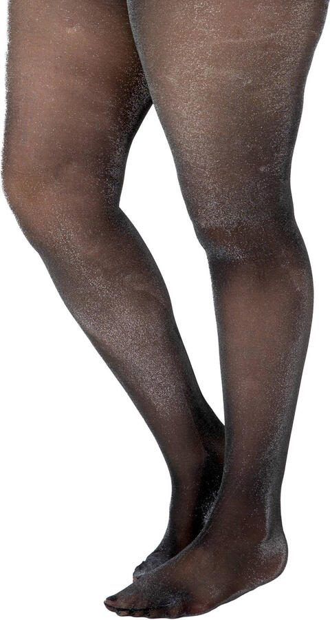 Pamela Mann panty met glitters 40 denier zwart