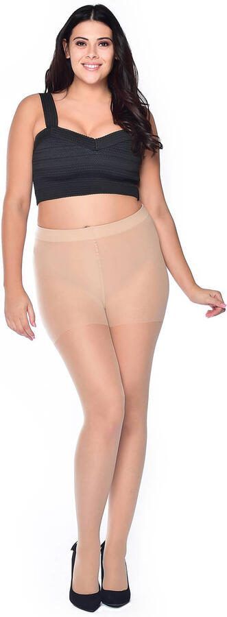 Pamela Mann Plus Size panty 30 denier naturel