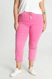 Paprika high waist slim fit jeans roze