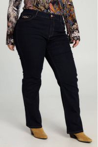Paprika high waist straight fit jeans dark denim