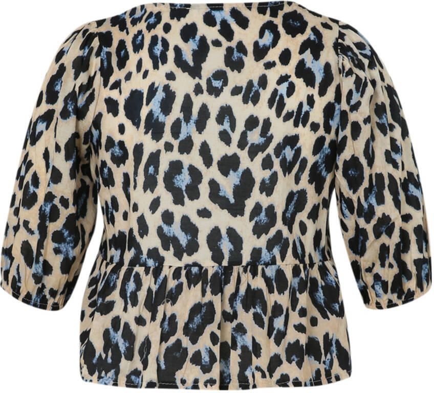 Paprika blouse blauw