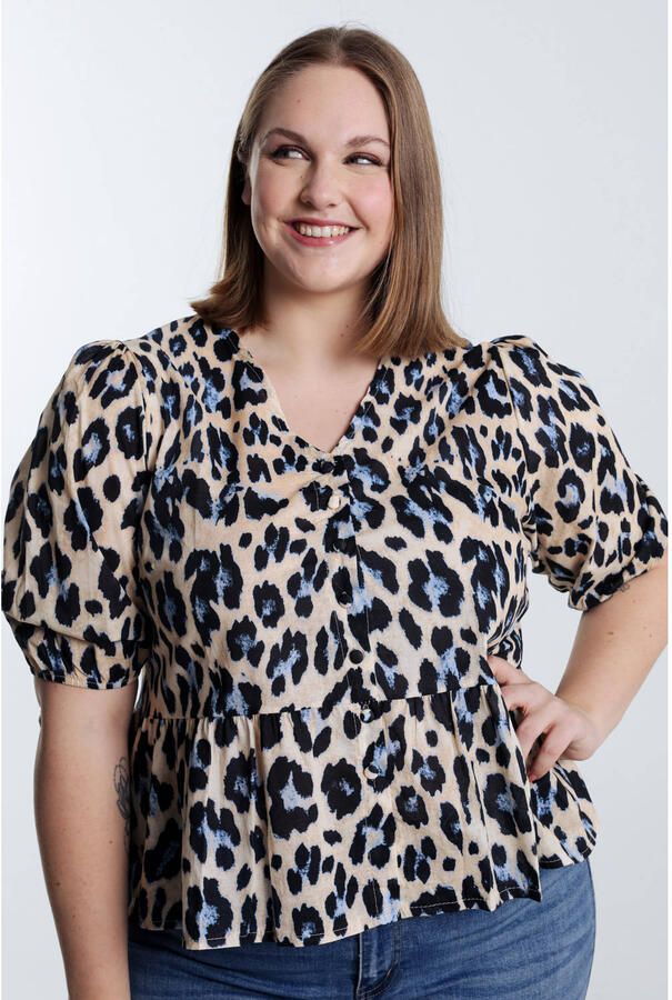Paprika blouse blauw - Foto 2