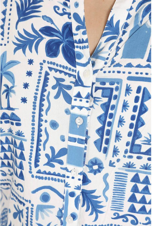 Paprika blouse blauw - Foto 2