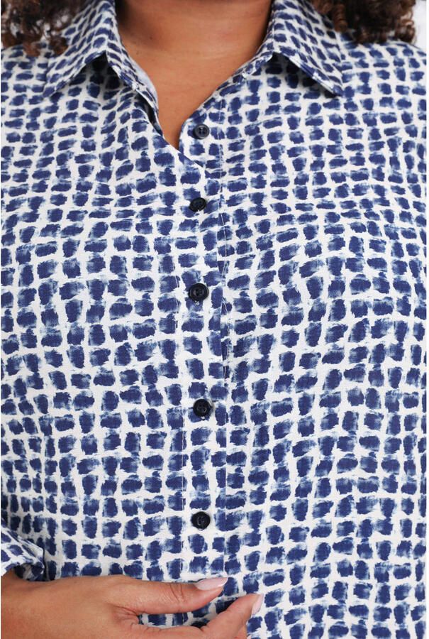 Paprika blouse blauw - Foto 2