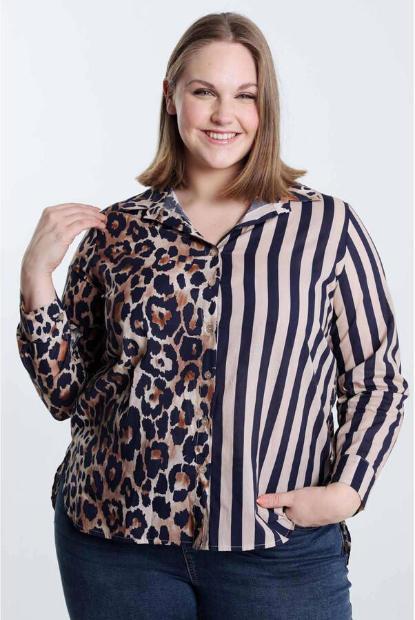 Paprika blouse bruin - Foto 2