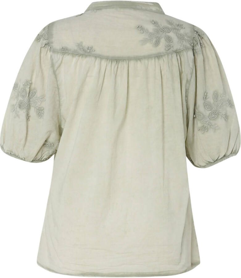 Paprika blouse lichtkaki - Foto 2