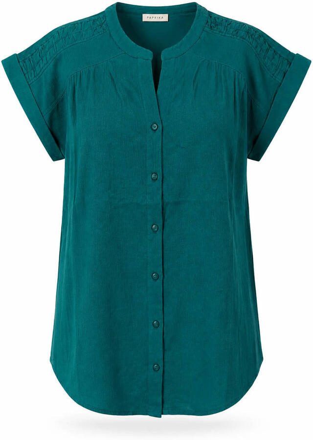 Paprika blouse Plus Size blauw