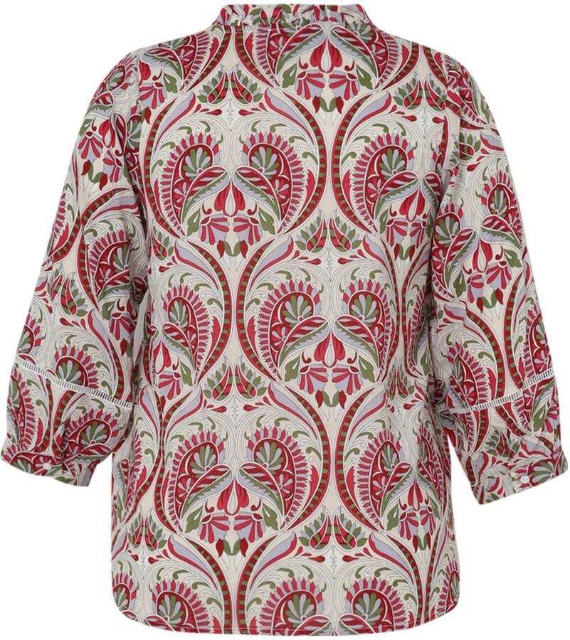 Paprika blouse rood