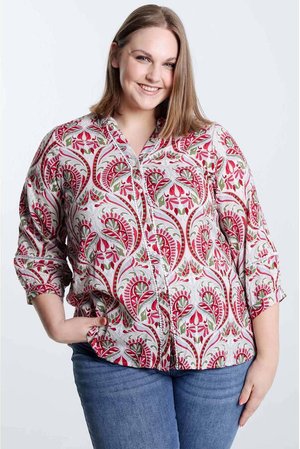 Paprika blouse rood - Foto 3