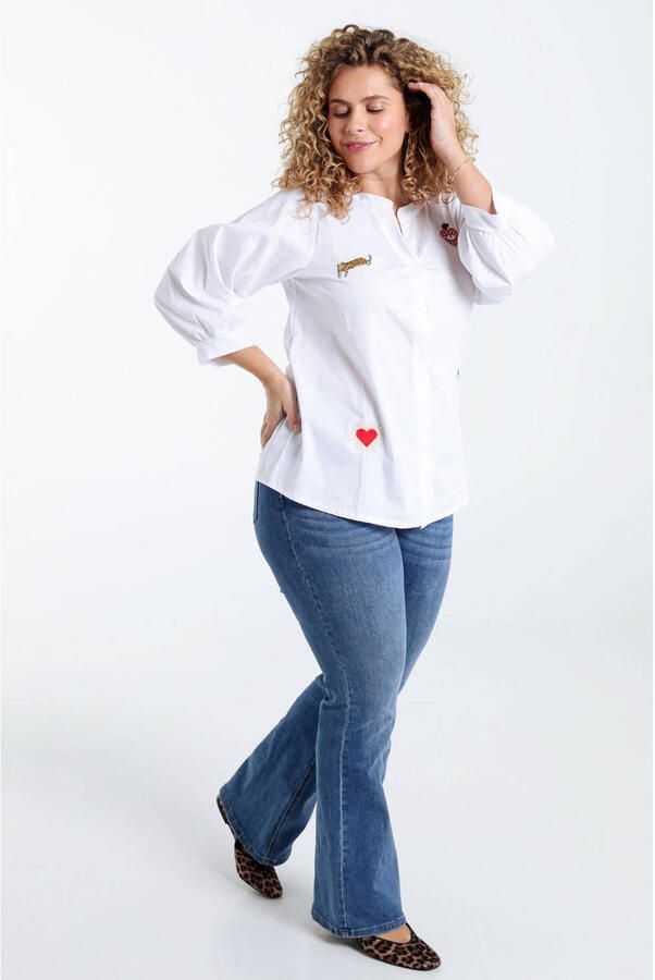 Paprika blouse wit - Foto 3