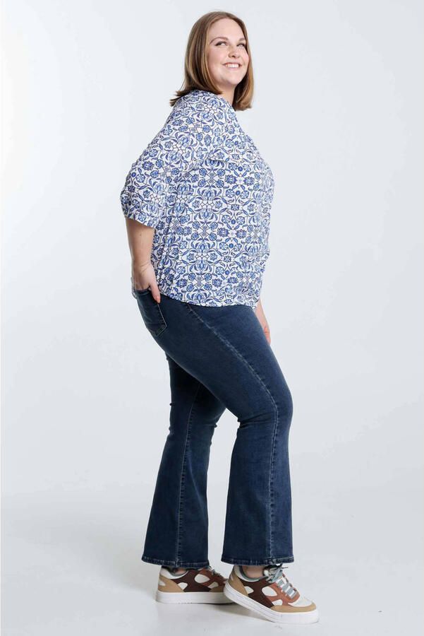 Paprika blousetop blauw - Foto 2