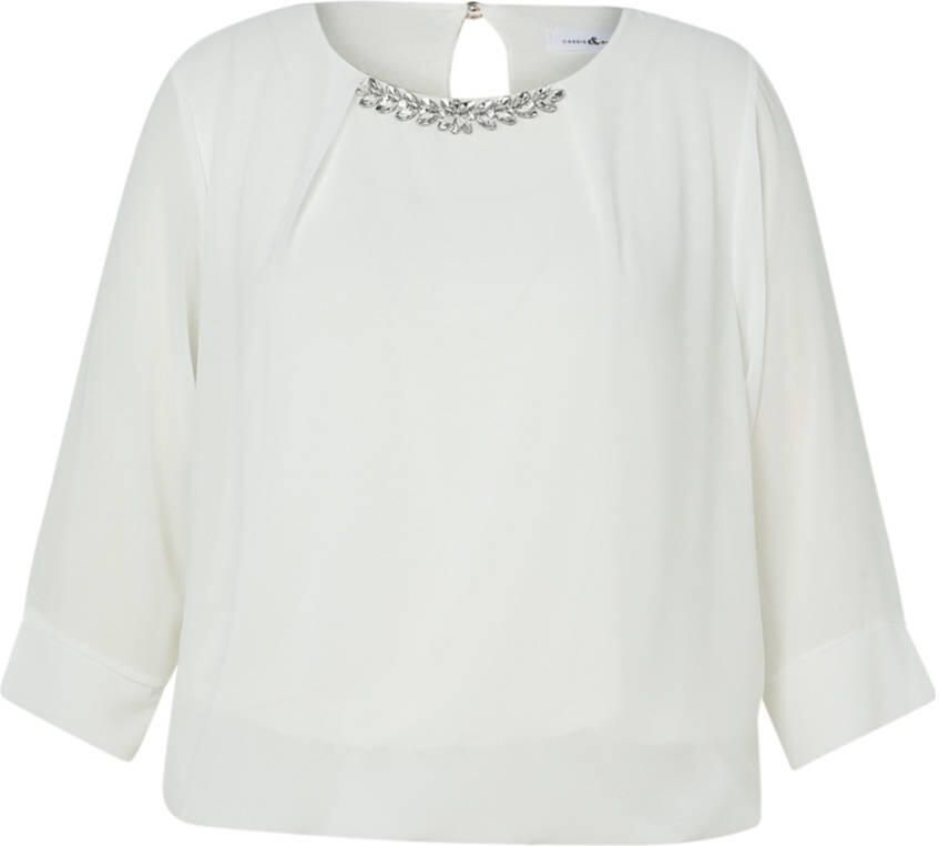 Paprika blousetop ecru