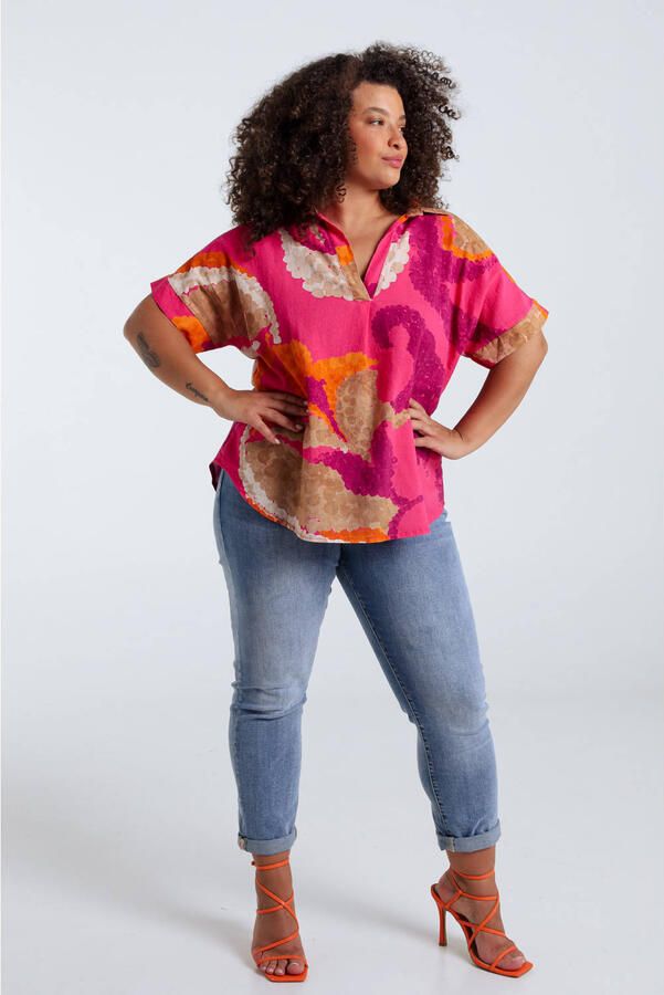 Paprika blousetop fuchsia - Foto 3