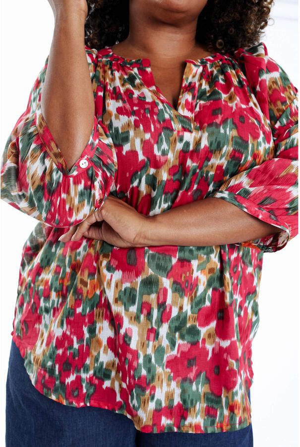 Paprika blousetop fuchsia
