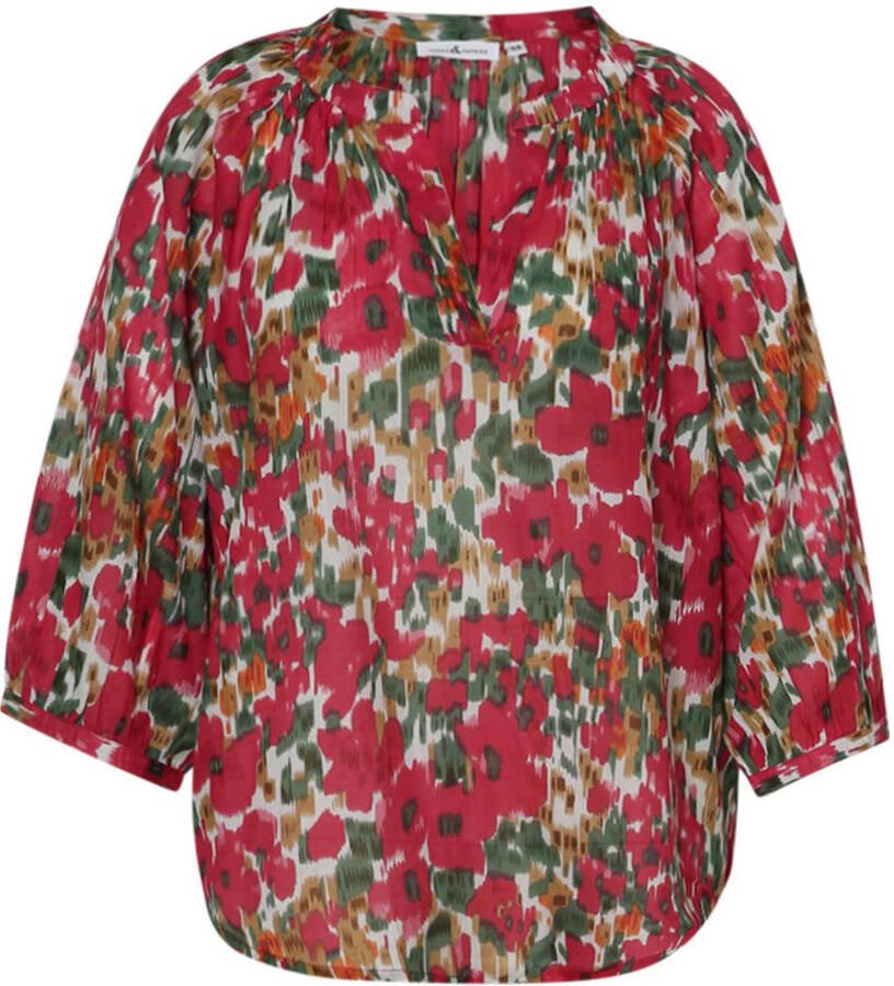 Paprika blousetop fuchsia - Foto 2