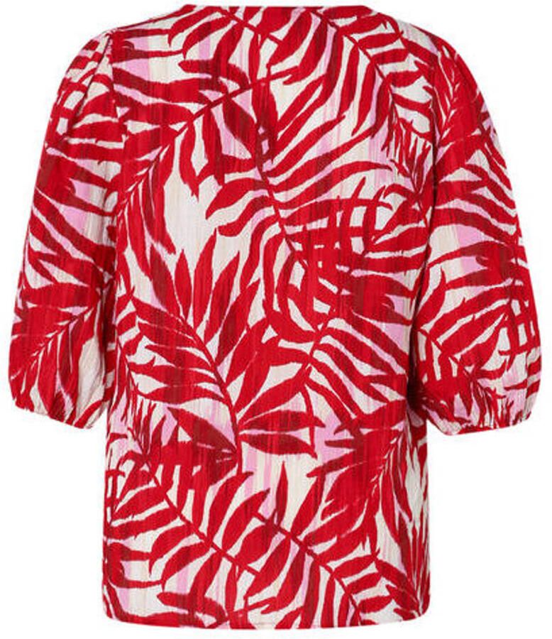Paprika blousetop rood
