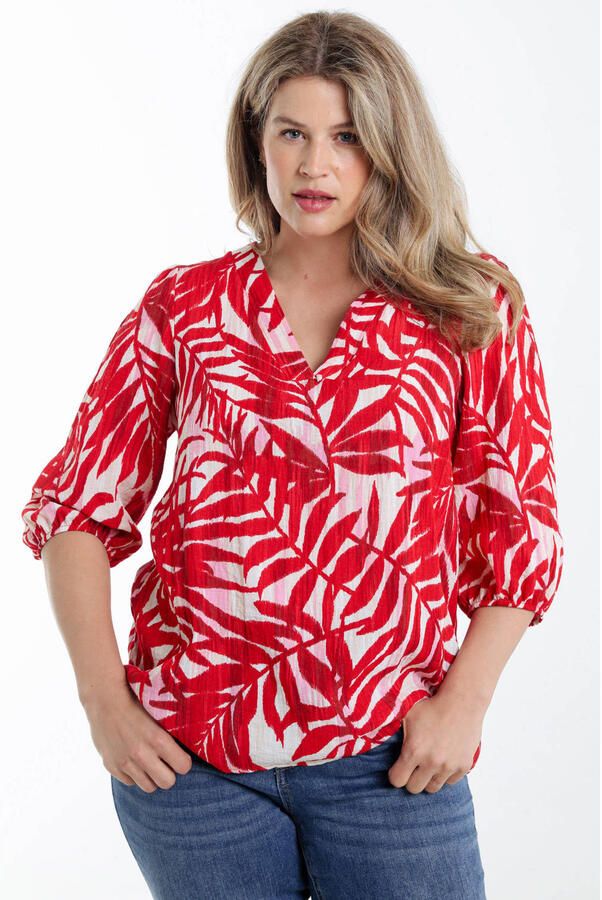 Paprika blousetop rood - Foto 3