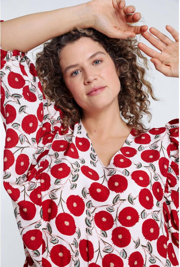 Paprika blousetop roze - Foto 3