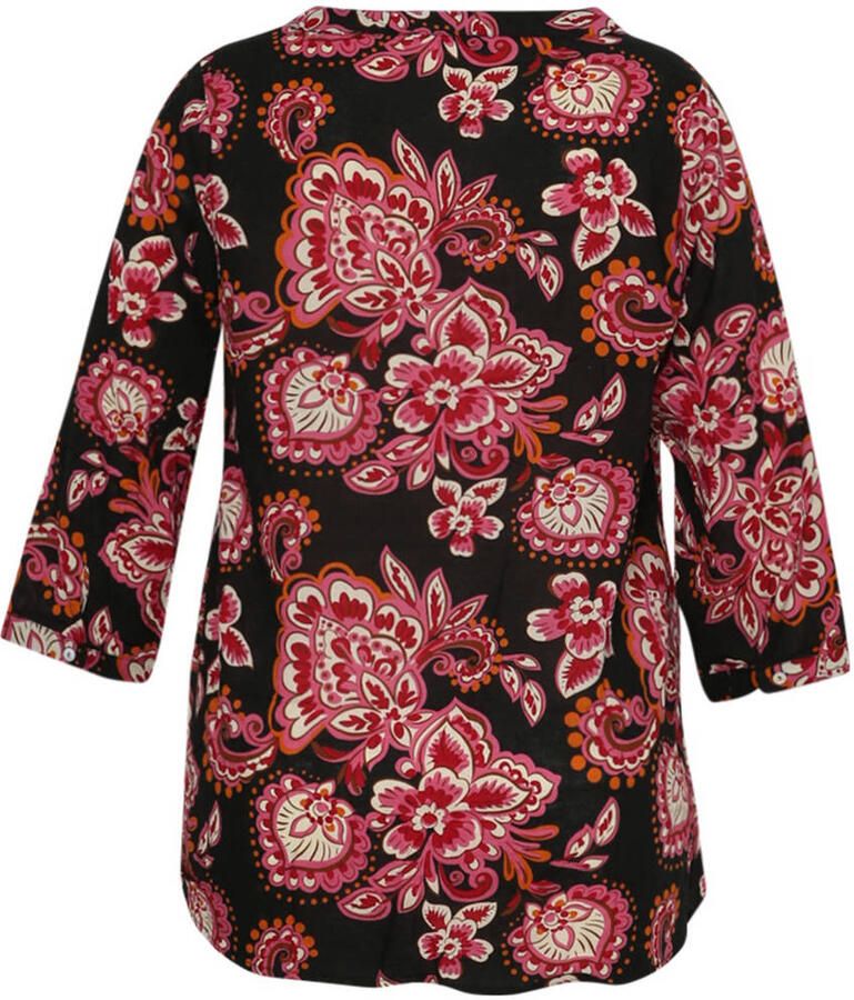 Paprika blousetop zwart - Foto 2