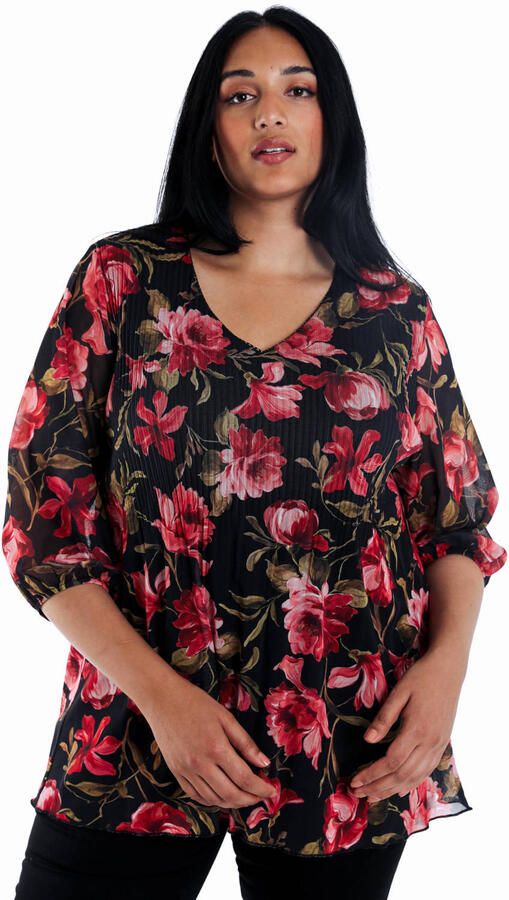 Paprika blousetop zwart - Foto 3
