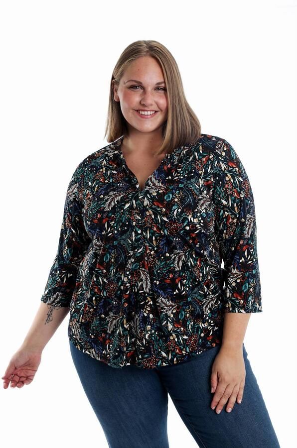 Paprika blousetop zwart