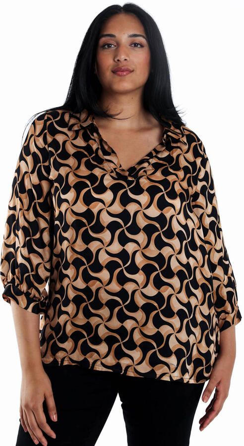 Paprika blousetop zwart