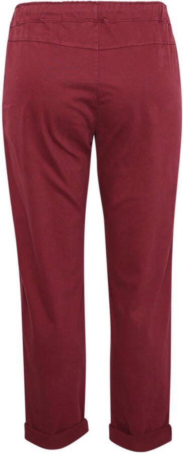 Paprika broek donkerrood - Foto 3