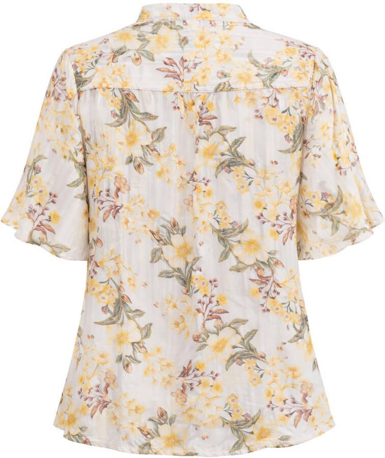 Paprika gebloemde blouse geel - Foto 2