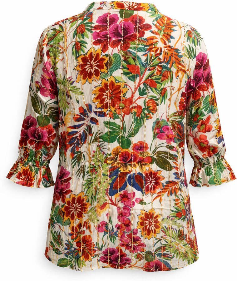 Paprika gebloemde blouse multi - Foto 2