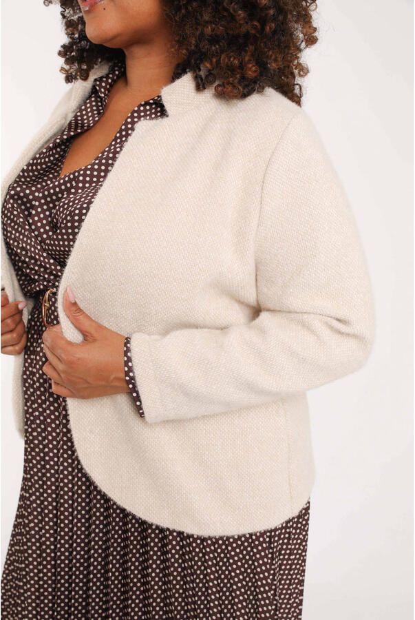 Paprika gebreid vest beige - Foto 2