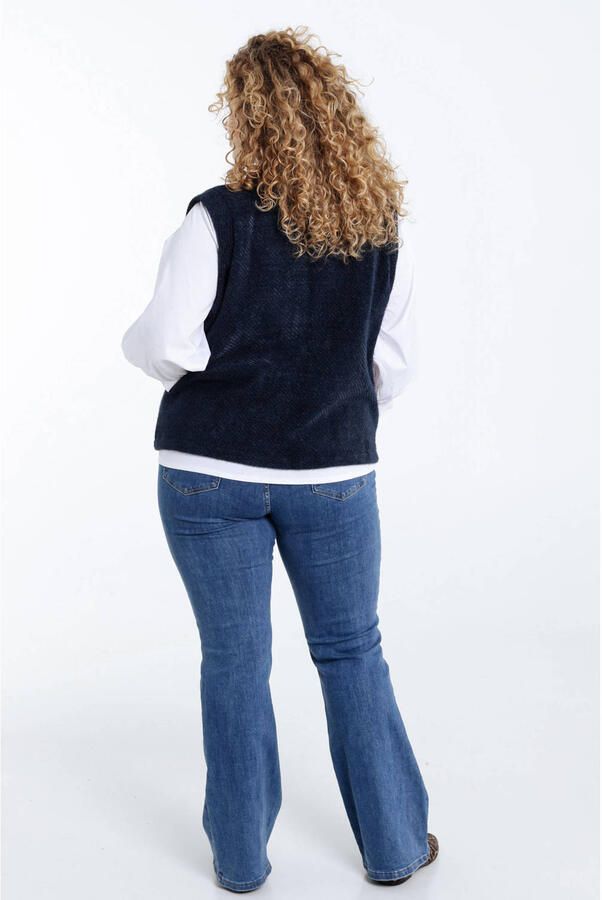 Paprika gilet marine - Foto 3