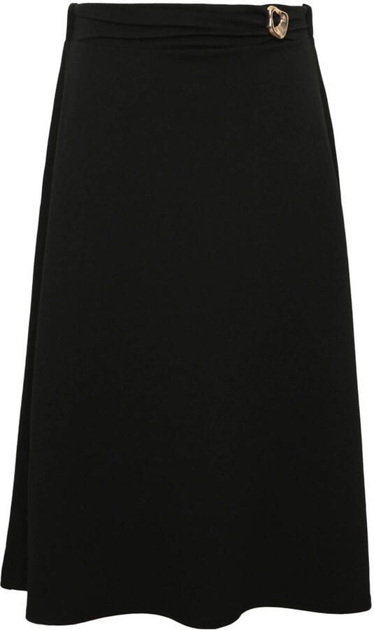 Paprika midi rok zwart - Foto 3