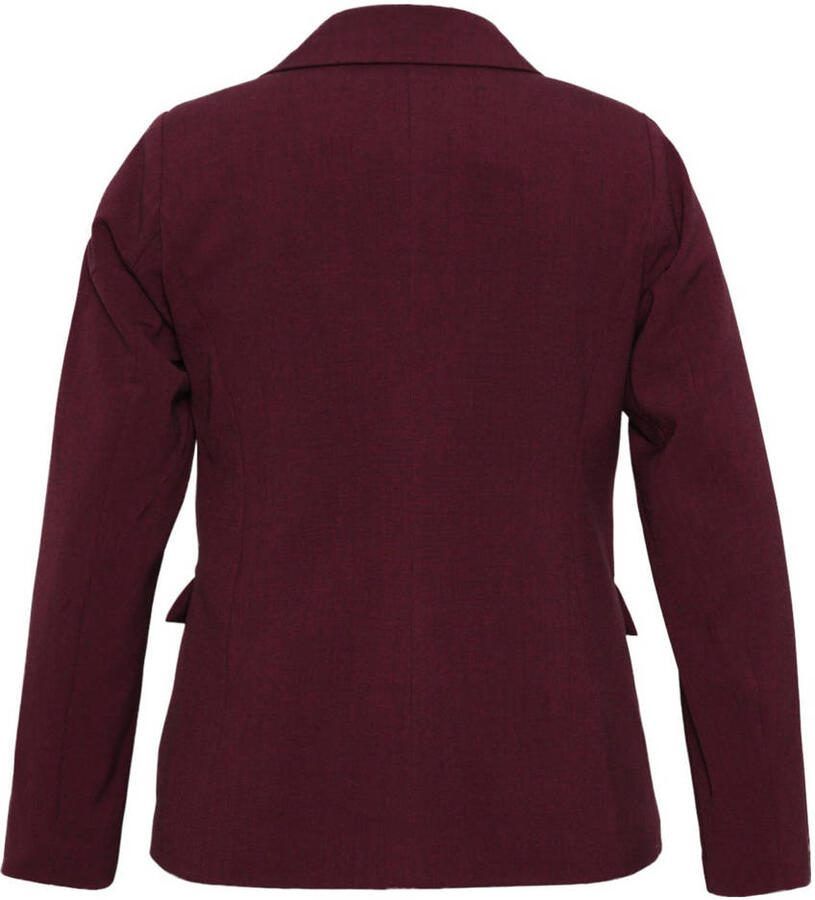 Paprika regular blazer donkerrood - Foto 2