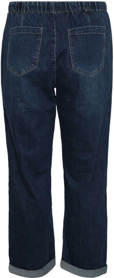 Paprika regular waist broek dark blue denim - Foto 3