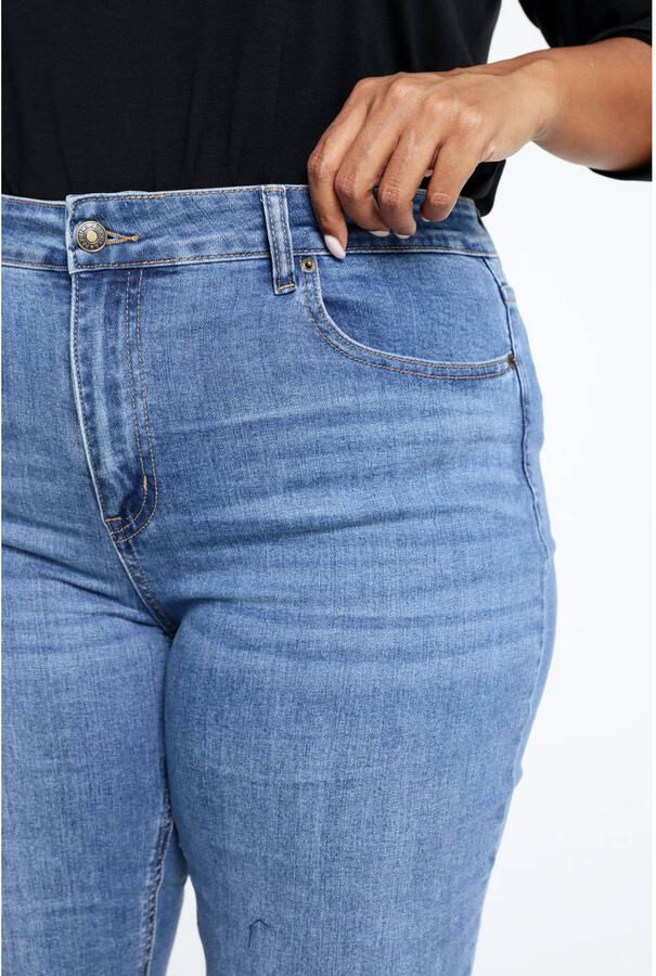 Paprika regular waist flared jeans medium blue denim - Foto 2