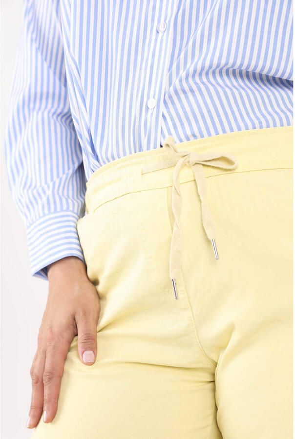 Paprika slim fit broek Plus Size geel - Foto 2
