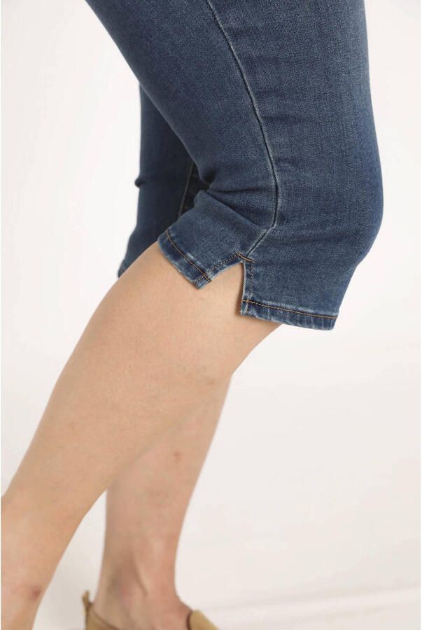 Paprika slim regular waist bermuda short medium blue denim - Foto 2